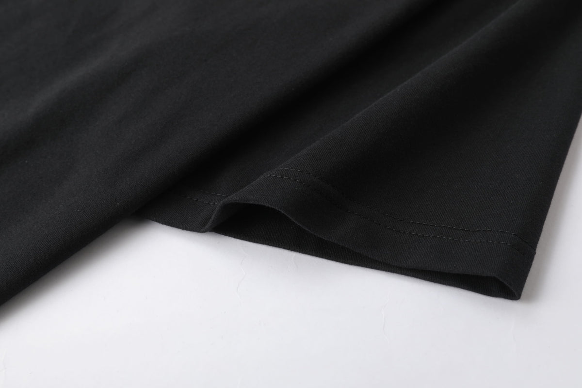 Camiseta 66790 Estampada Negra Para Hombre