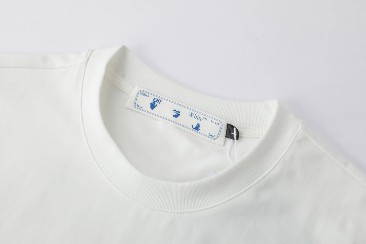 Camiseta estampada blanca para hombre - imagen 4 - JDC Luxury Store