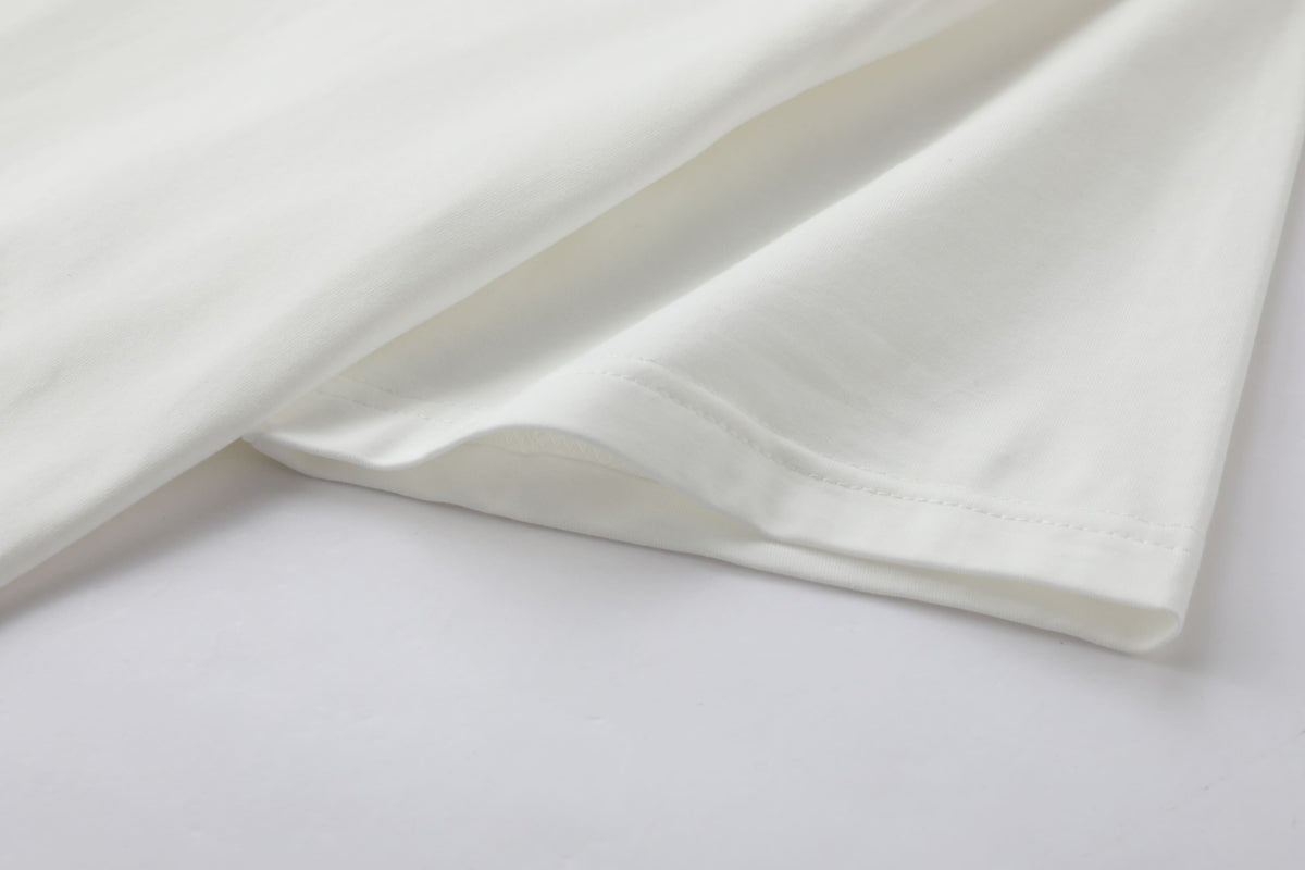 Camiseta estampada blanca para hombre - imagen 5 - JDC Luxury Store