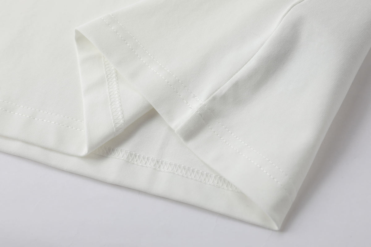 Camiseta estampada blanca para hombre - imagen 7 - JDC Luxury Store