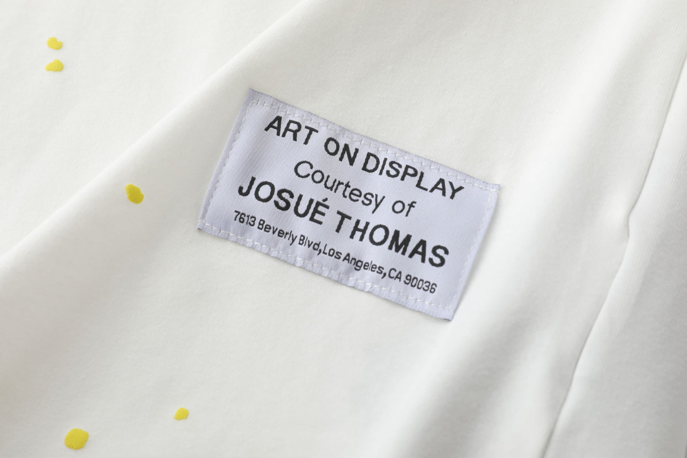 Camiseta oversize blanca para hombre - imagen 7 - JDC Luxury Store