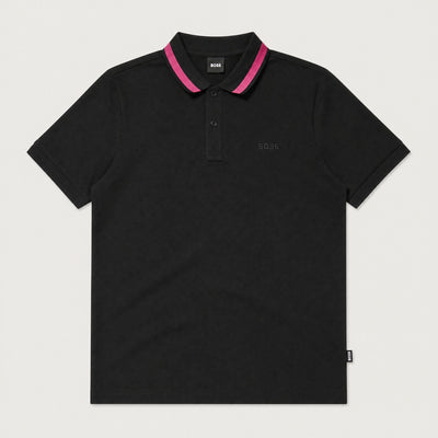 Camiseta 918032 Tipo Polo Negra Para Hombre
