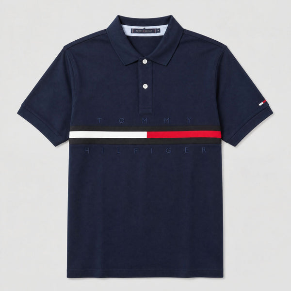 Camiseta 778112 Tipo Polo Azul Oscuro para hombre