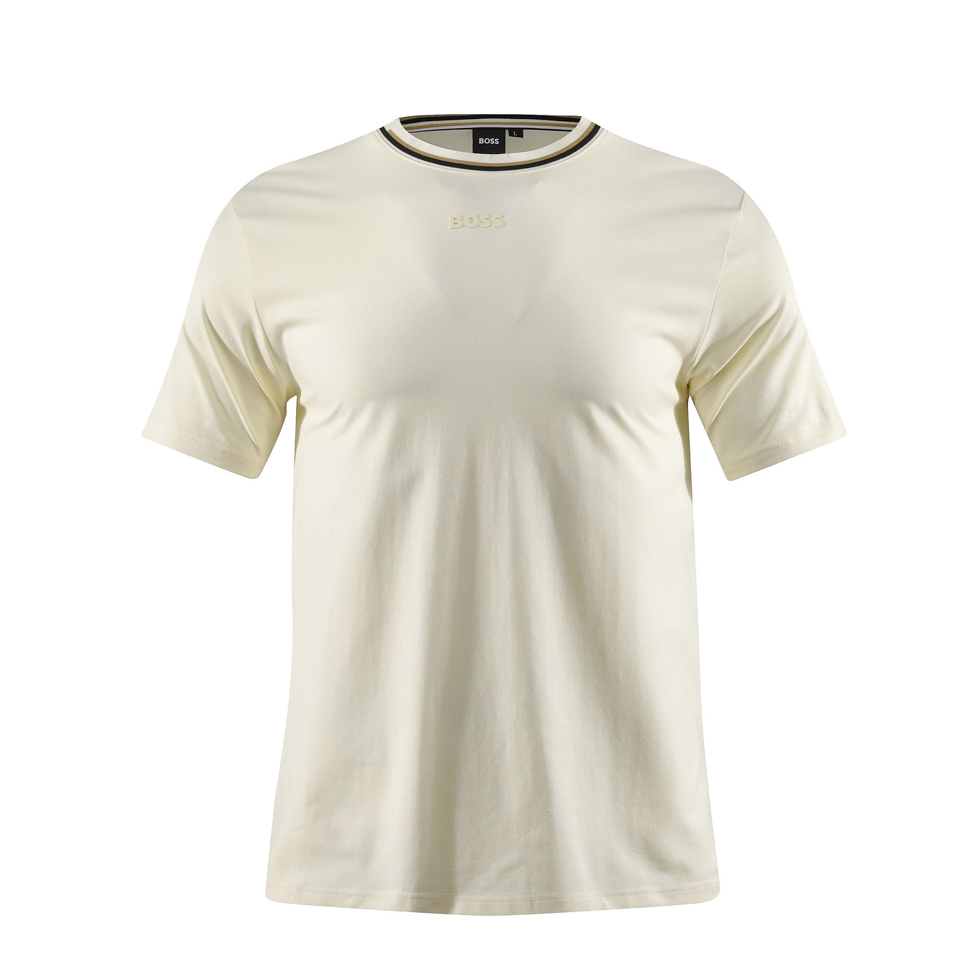 Camiseta 66044 Básica Crema para hombre