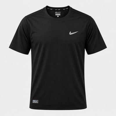 Camiseta Deportiva CAM11 Negra Para Hombre