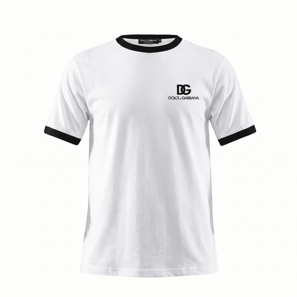 Camiseta básica blanca para hombre - JDC Luxury Store