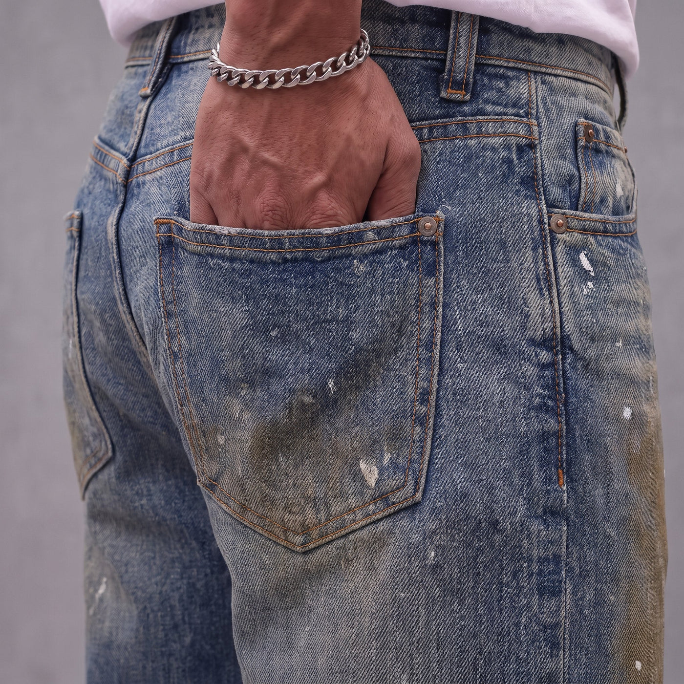 Jean GAL GAD094 Azul Para Hombre