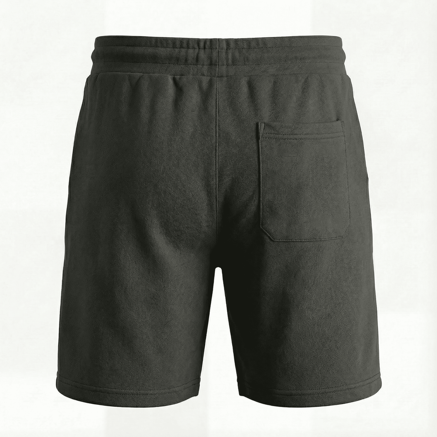 Bermuda negra para hombre - vista trasera - JDC Luxury Store