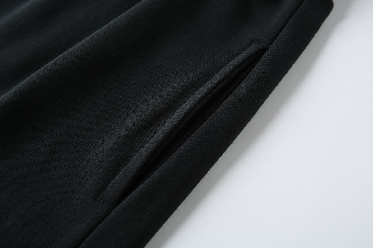 Bermuda 1818020 Negra de algodón Para Hombre