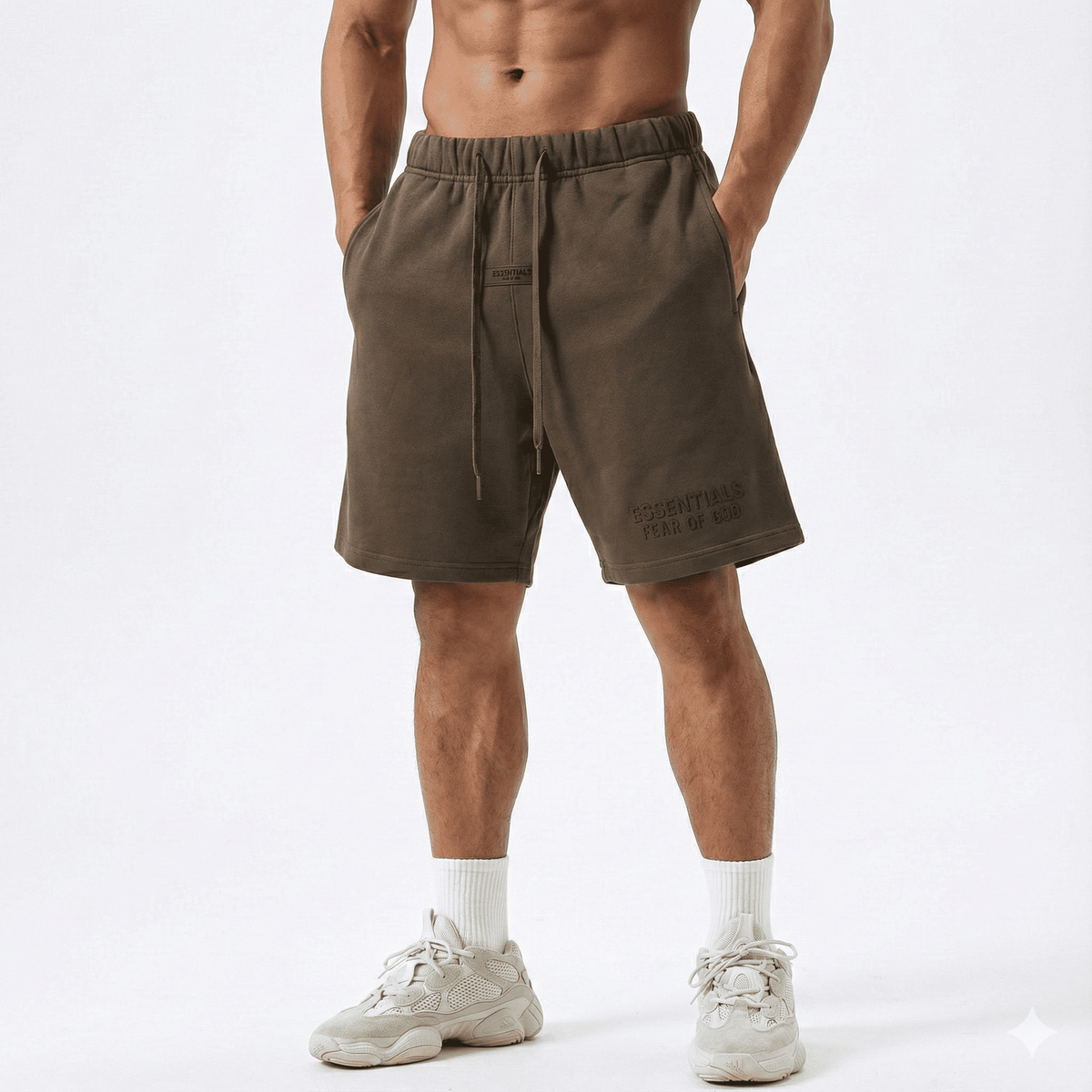 Bermuda verde para hombre - con modelo - JDC Luxury Store