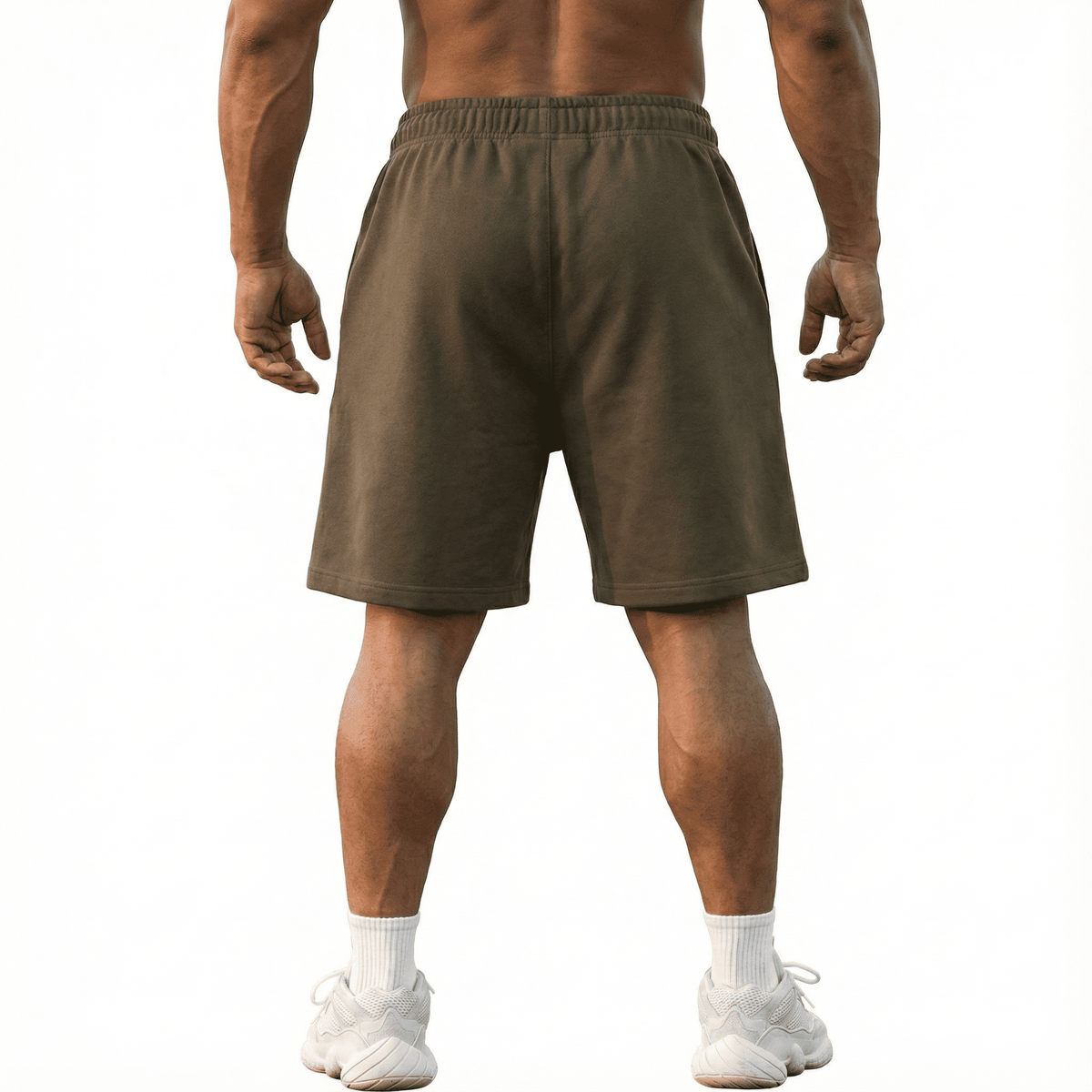 Bermuda verde para hombre - vista trasera - JDC Luxury Store