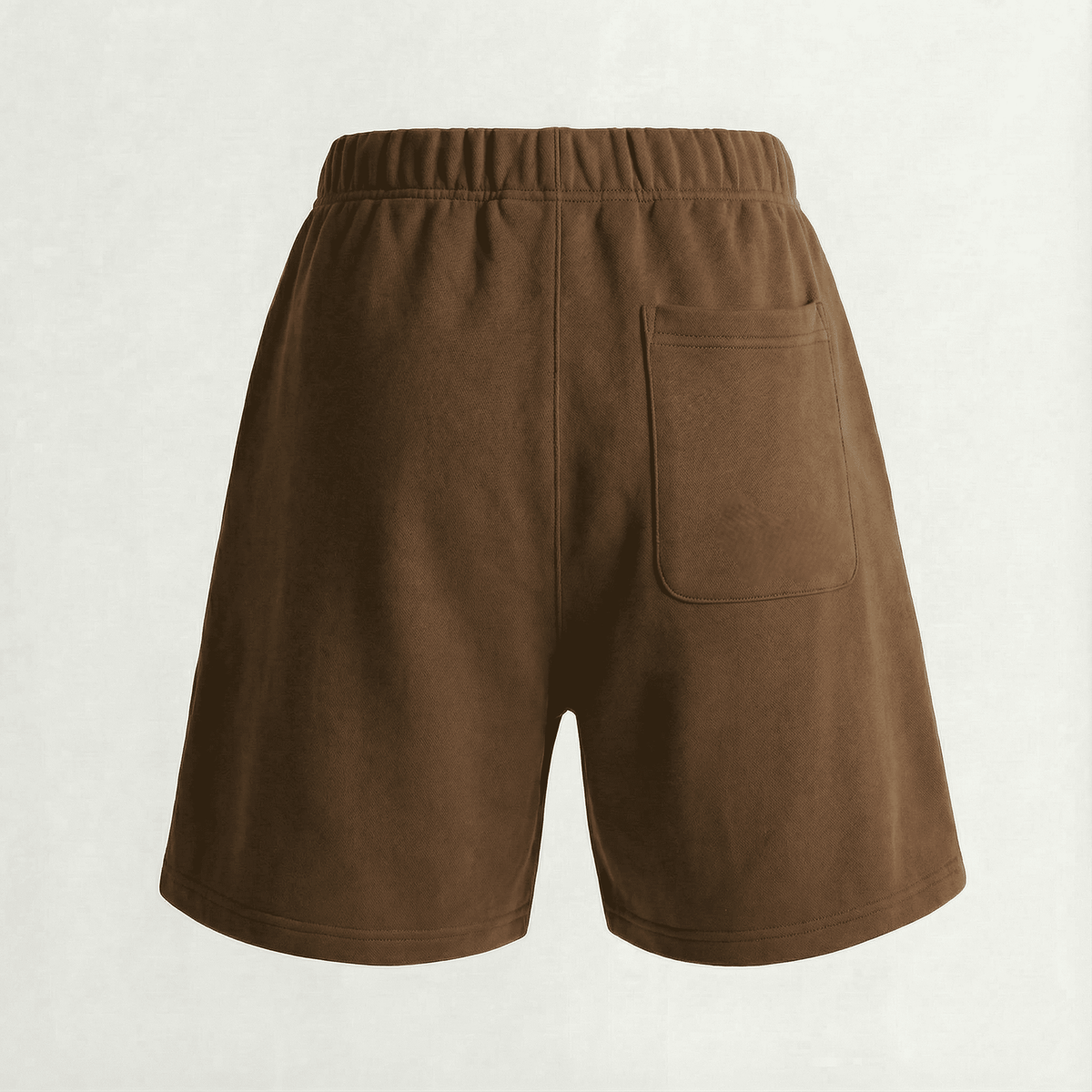 Bermuda café para hombre - vista trasera - JDC Luxury Store