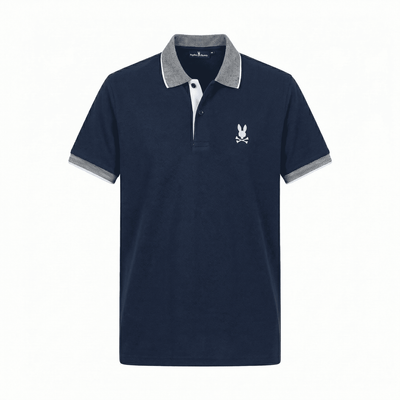 Polo azul oscuro para hombre - JDC Luxury Store
