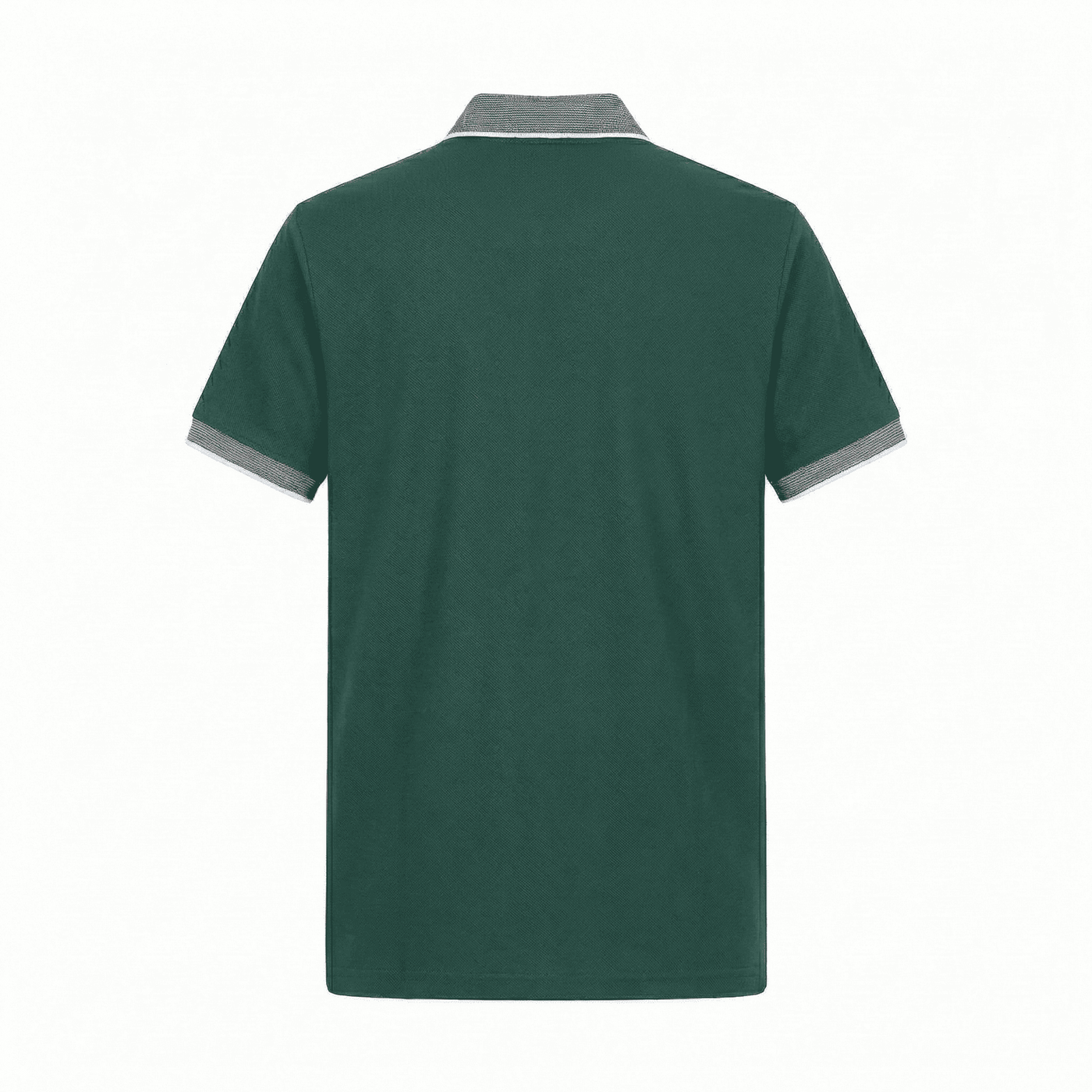 Polo verde para hombre - vista trasera - JDC Luxury Store