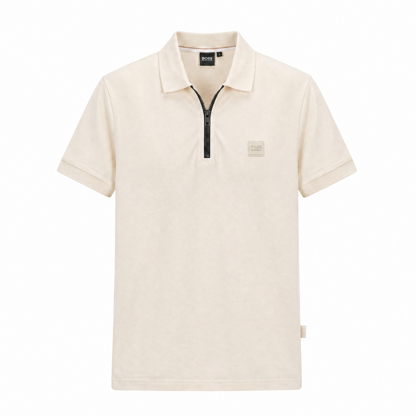 Camiseta 185025 Tipo Polo Crema para hombre