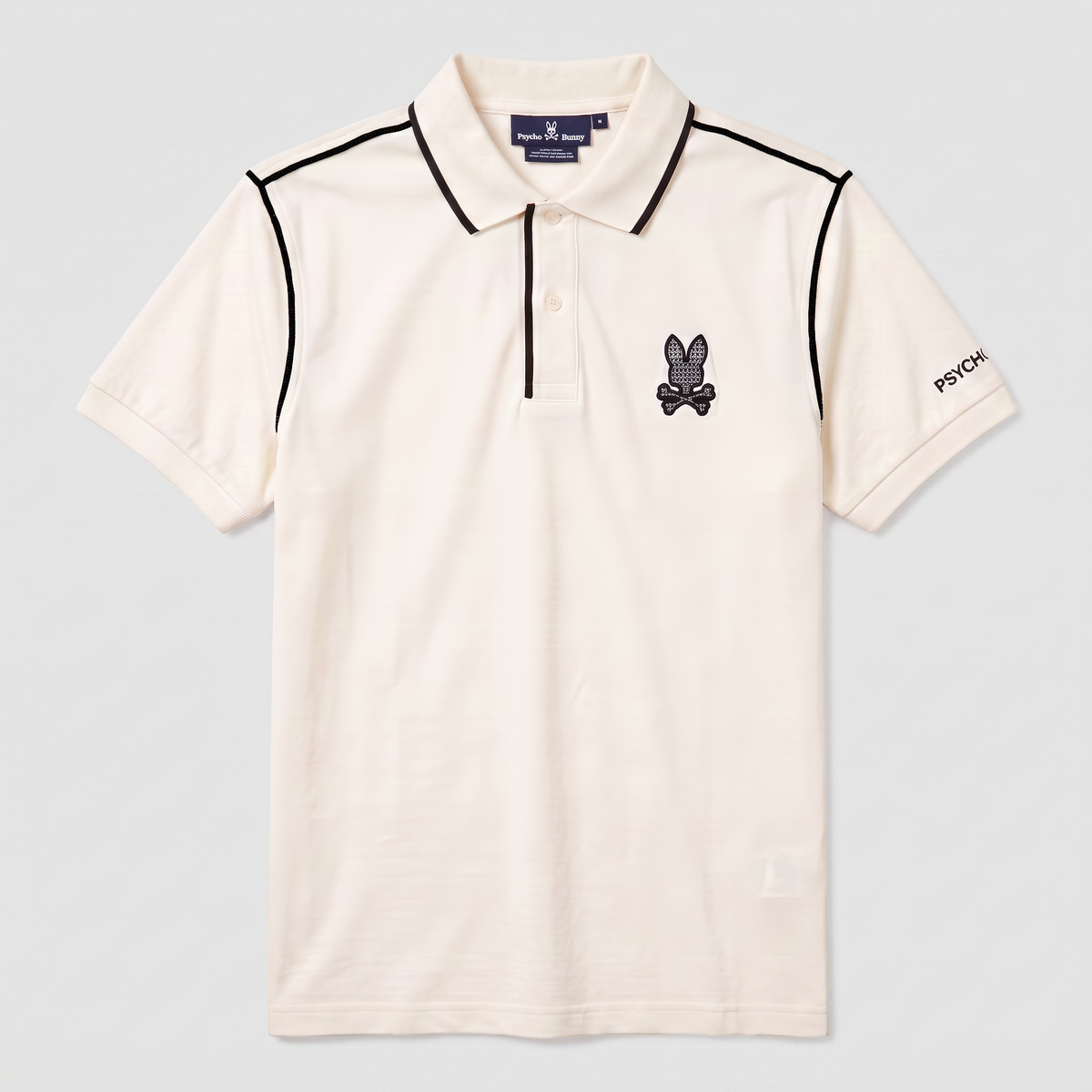 Camiseta 185033 Tipo Polo Crema para hombre