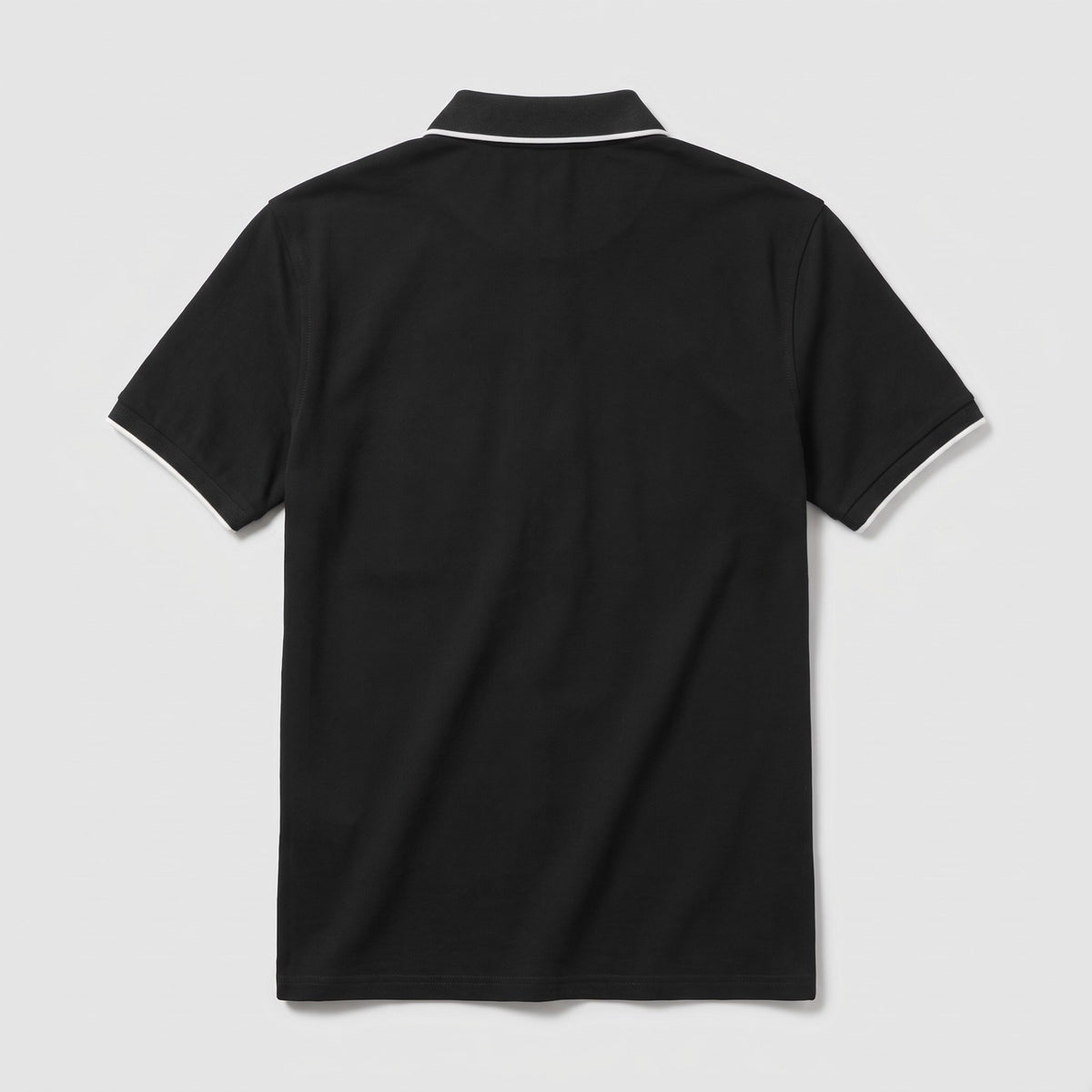 Camiseta 185035 Tipo Polo Negra Para Hombre - foto 2