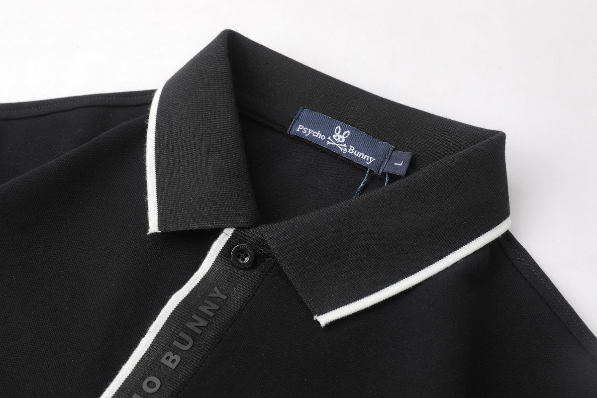 Camiseta 185035 Tipo Polo Negra Para Hombre - foto 3