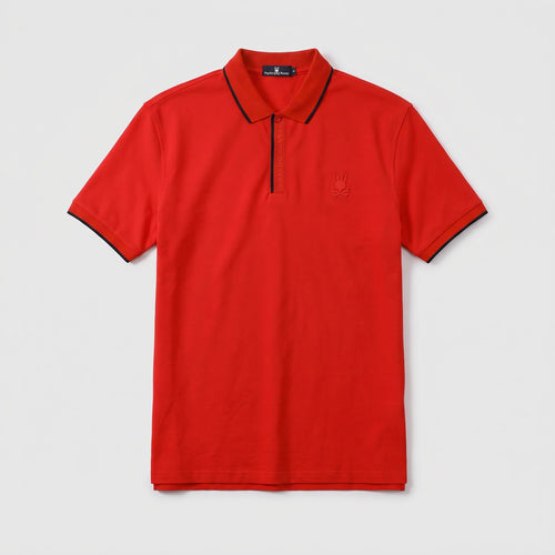 Camiseta 185035 Tipo Polo Roja Para Hombre
