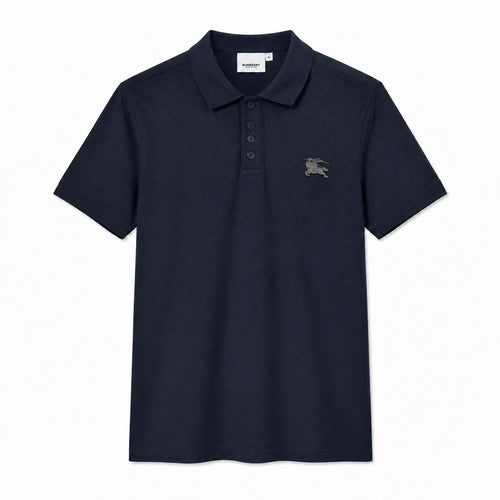 Camiseta 185039 Tipo Polo Azul Oscuro Para Hombre