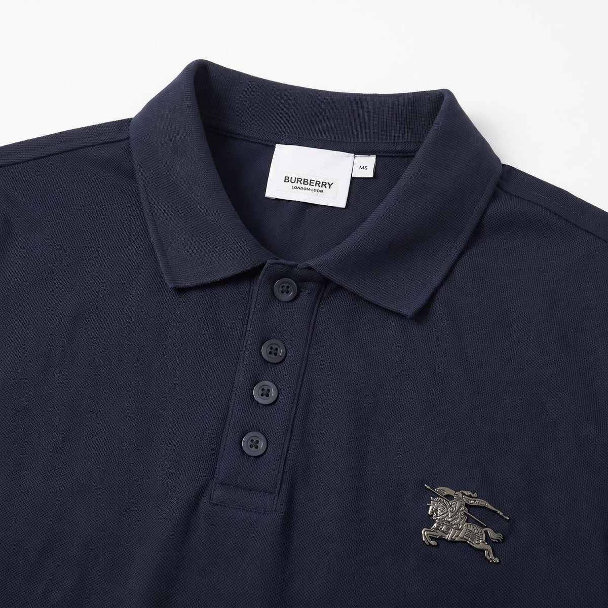 Camiseta 185039 Tipo Polo Azul Oscuro Para Hombre - foto 4