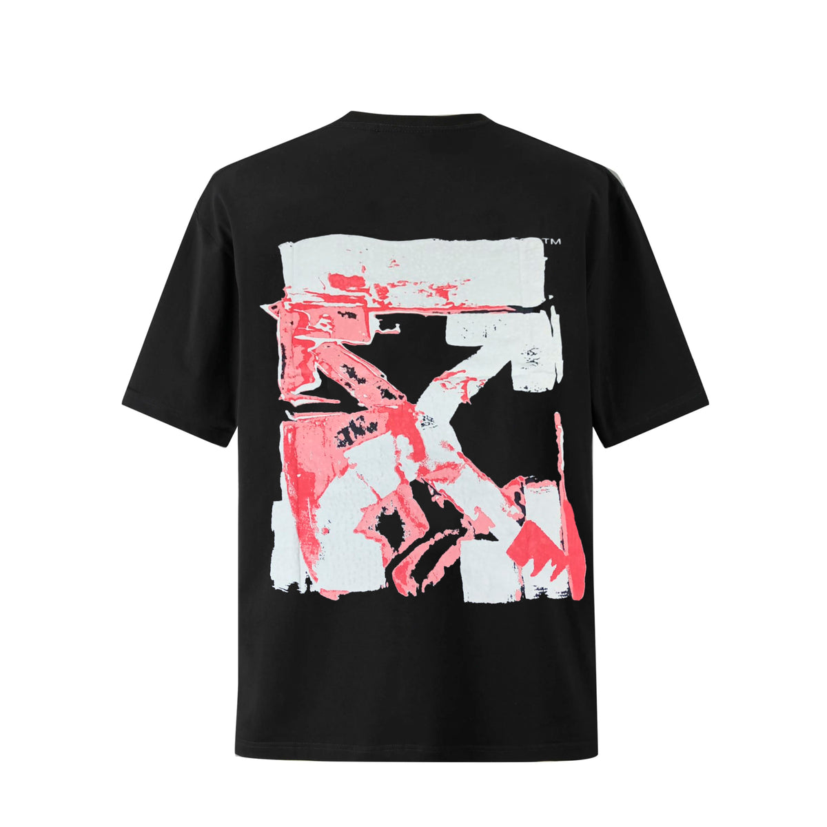 Camiseta 197017 Oversize Negra Para Hombre