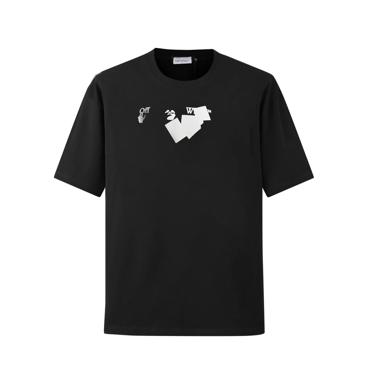 Camiseta oversize negra para hombre - JDC Luxury Store