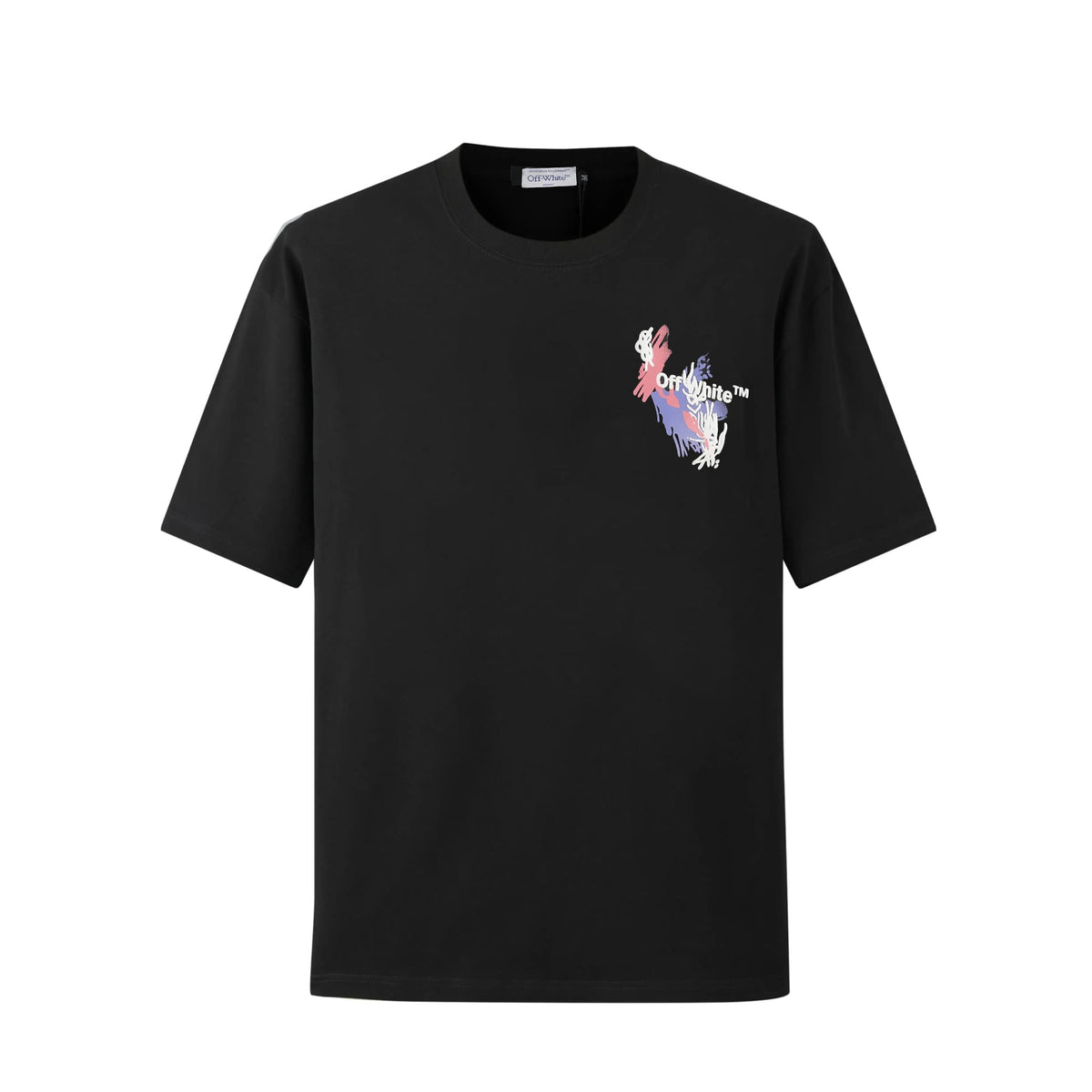Camiseta 197020 Oversize Negra Para Hombre