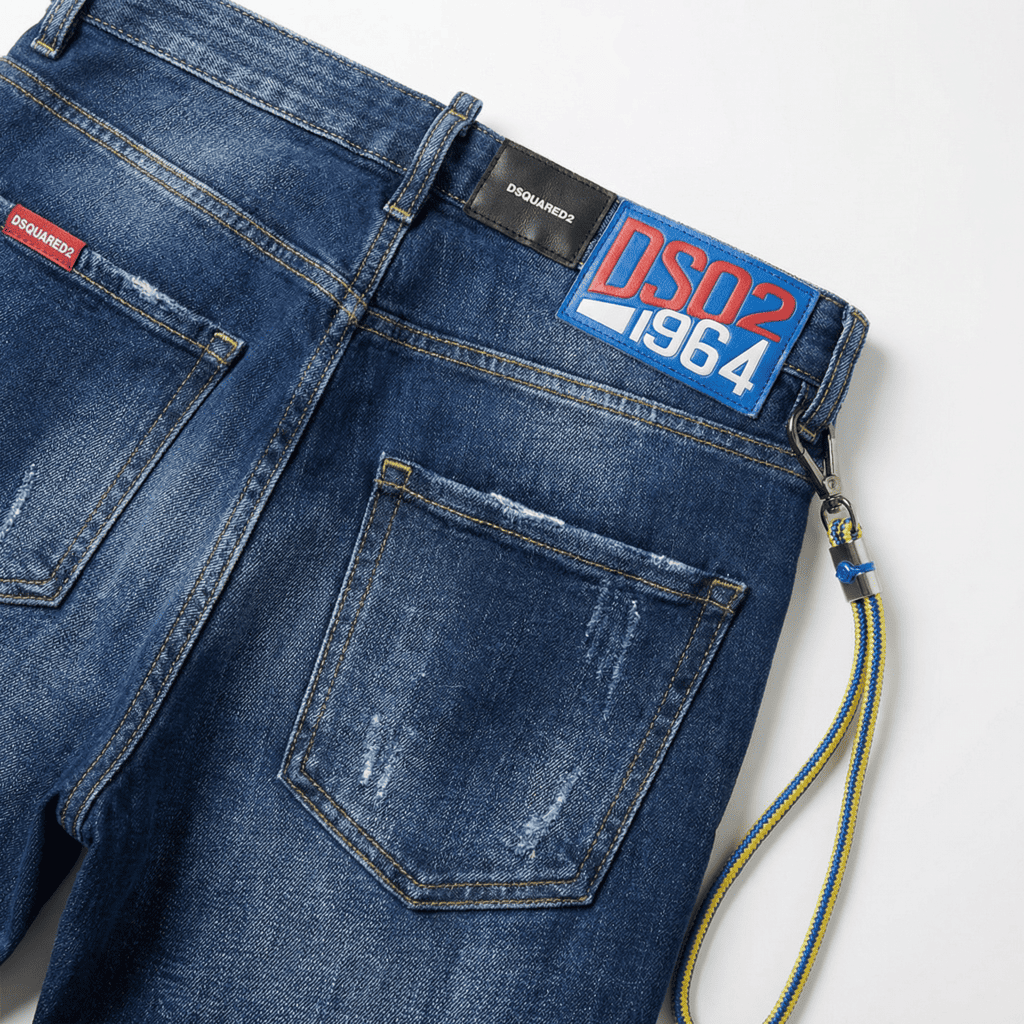 Jean azul para hombre - imagen 3 - JDC Luxury Store