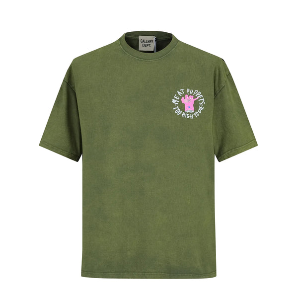 Camiseta 88366 Oversize Verde Para Hombre
