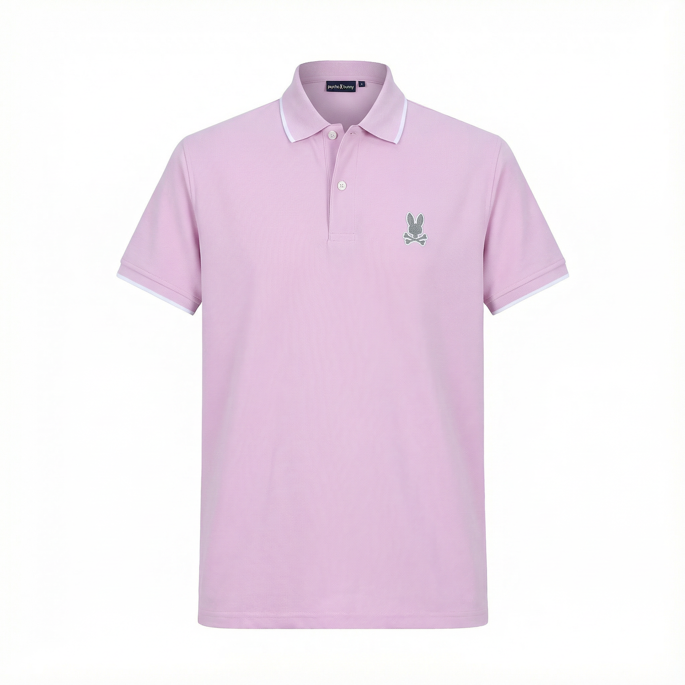 Camiseta 22335# Tipo Polo Morada Para Hombre