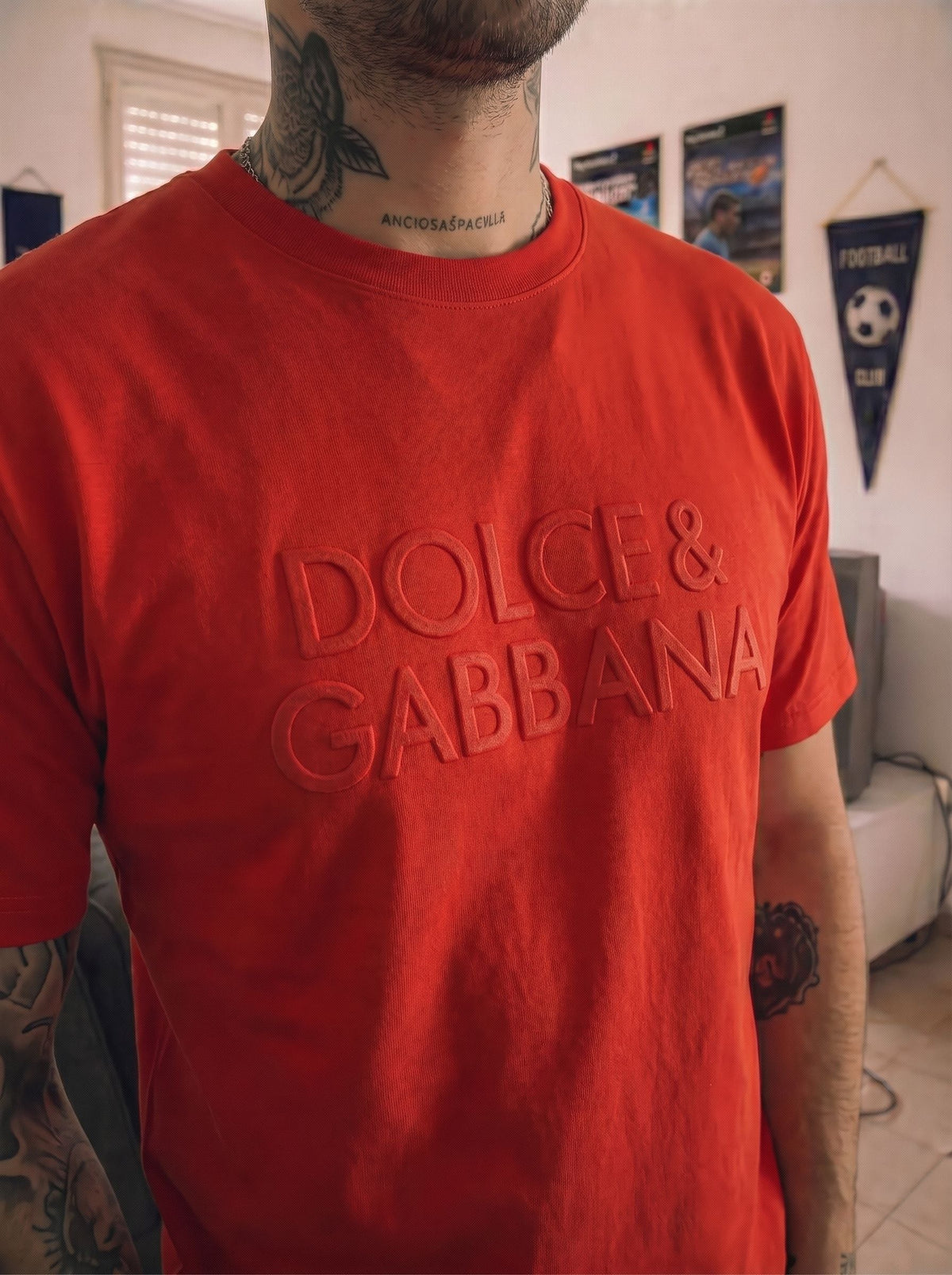 Camiseta 786858 Basica Rojo para hombre