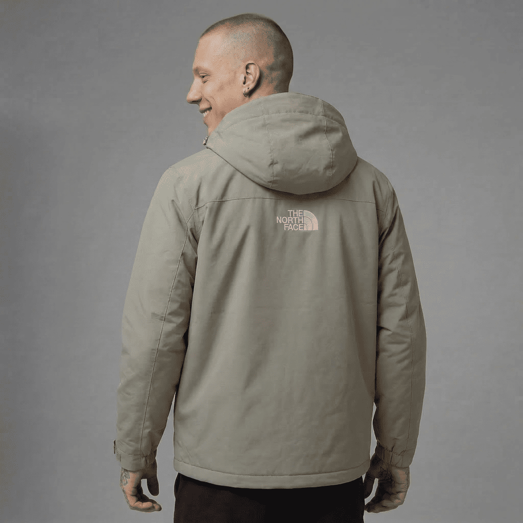 Chaqueta deportiva verde para hombre - vista trasera - JDC Luxury Store