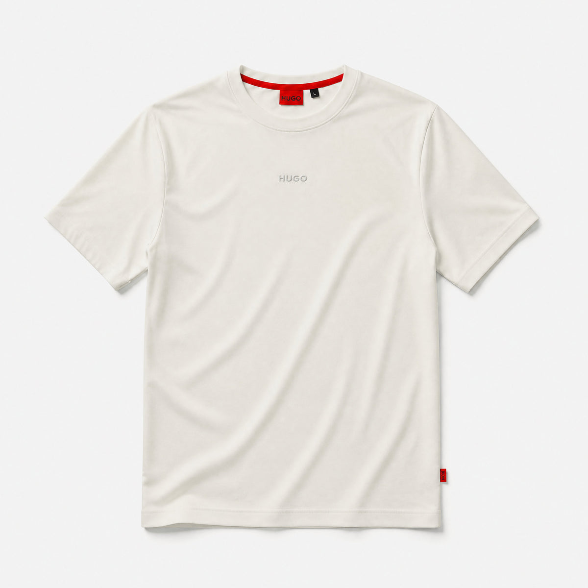 Camiseta 268080 Básica Crema Para Hombre
