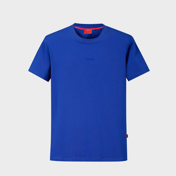 Camiseta 268080 Basica Azul Para Hombre