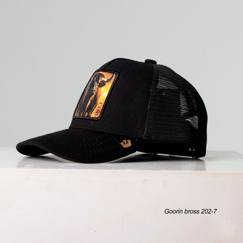 Gorra Negra Toro 202-7