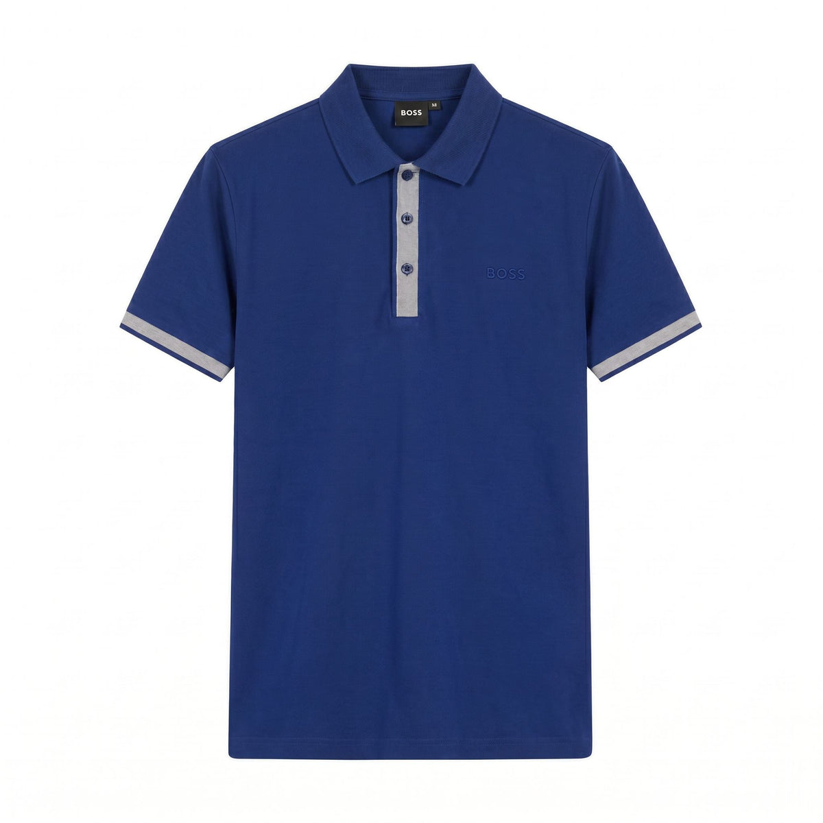Camiseta 918013 Tipo Polo Azul Oscuro para hombre