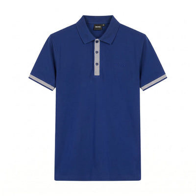 Camiseta 918013 Tipo Polo Azul Oscuro para hombre