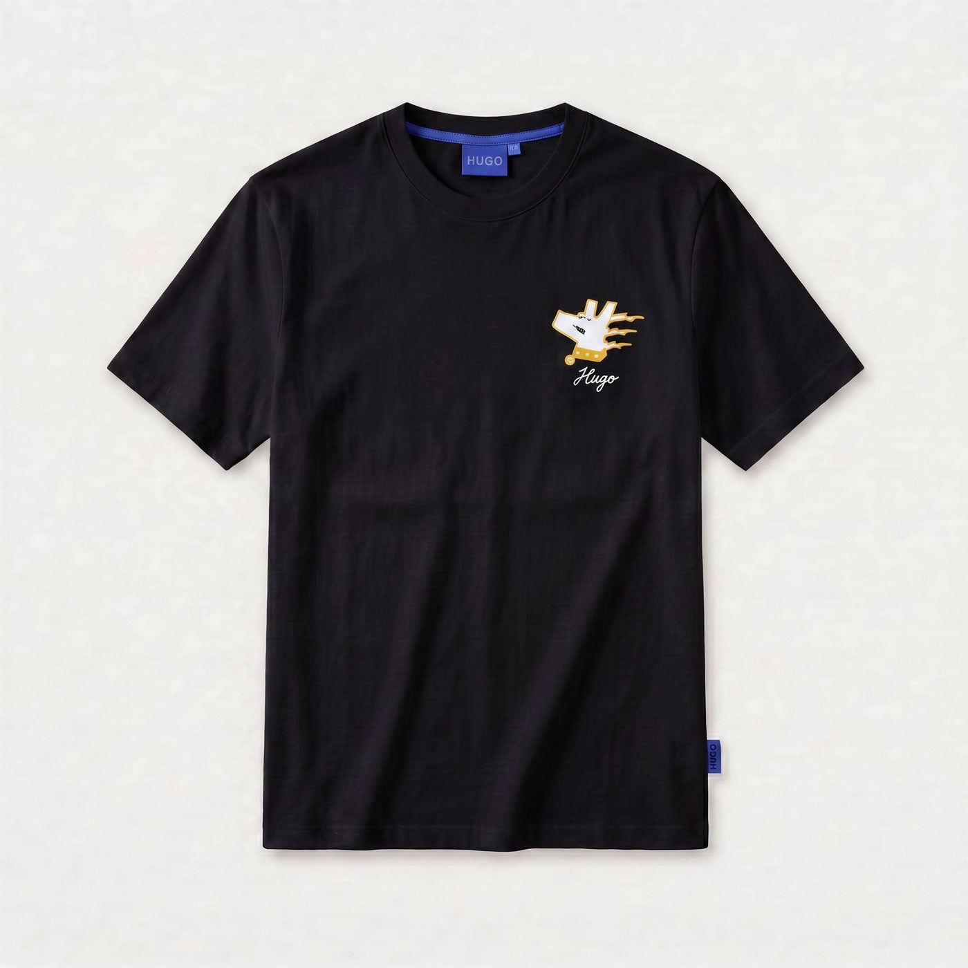 Camiseta 921004 Básica Negro para hombre