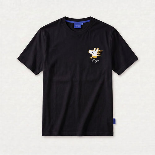 Camiseta 921004 Básica Negro para hombre