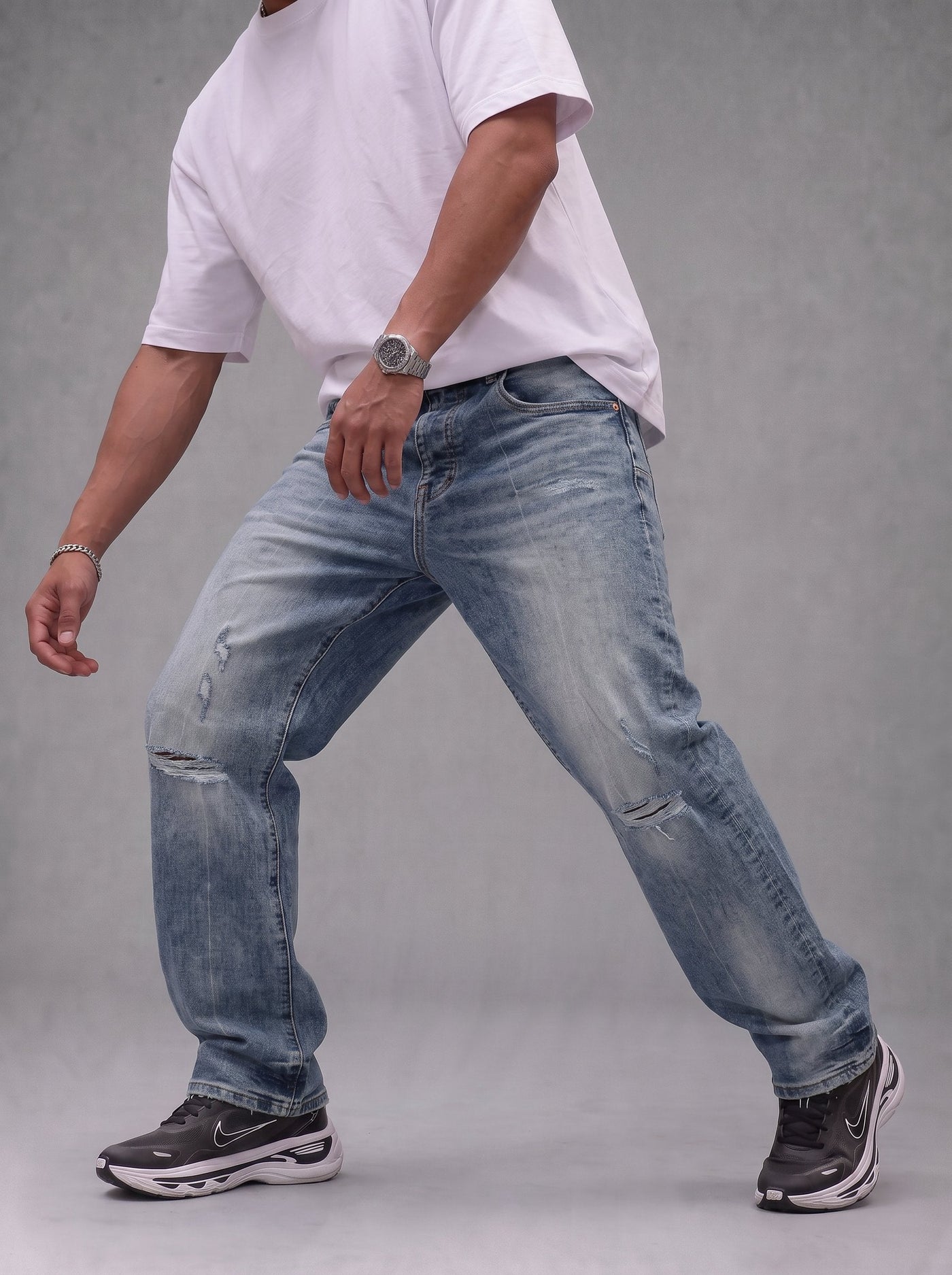 Jean PP PU041L Azul Para Hombre