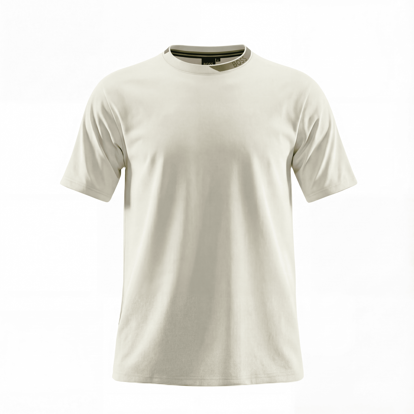 Camiseta básica crema para hombre - JDC Luxury Store