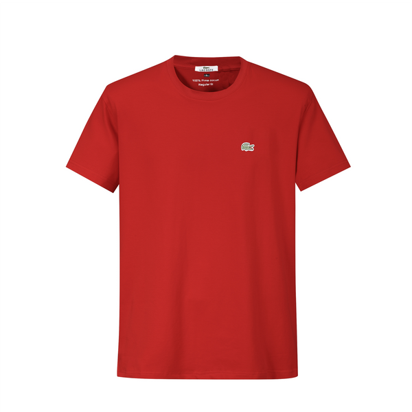 Camiseta basica roja hombre shop