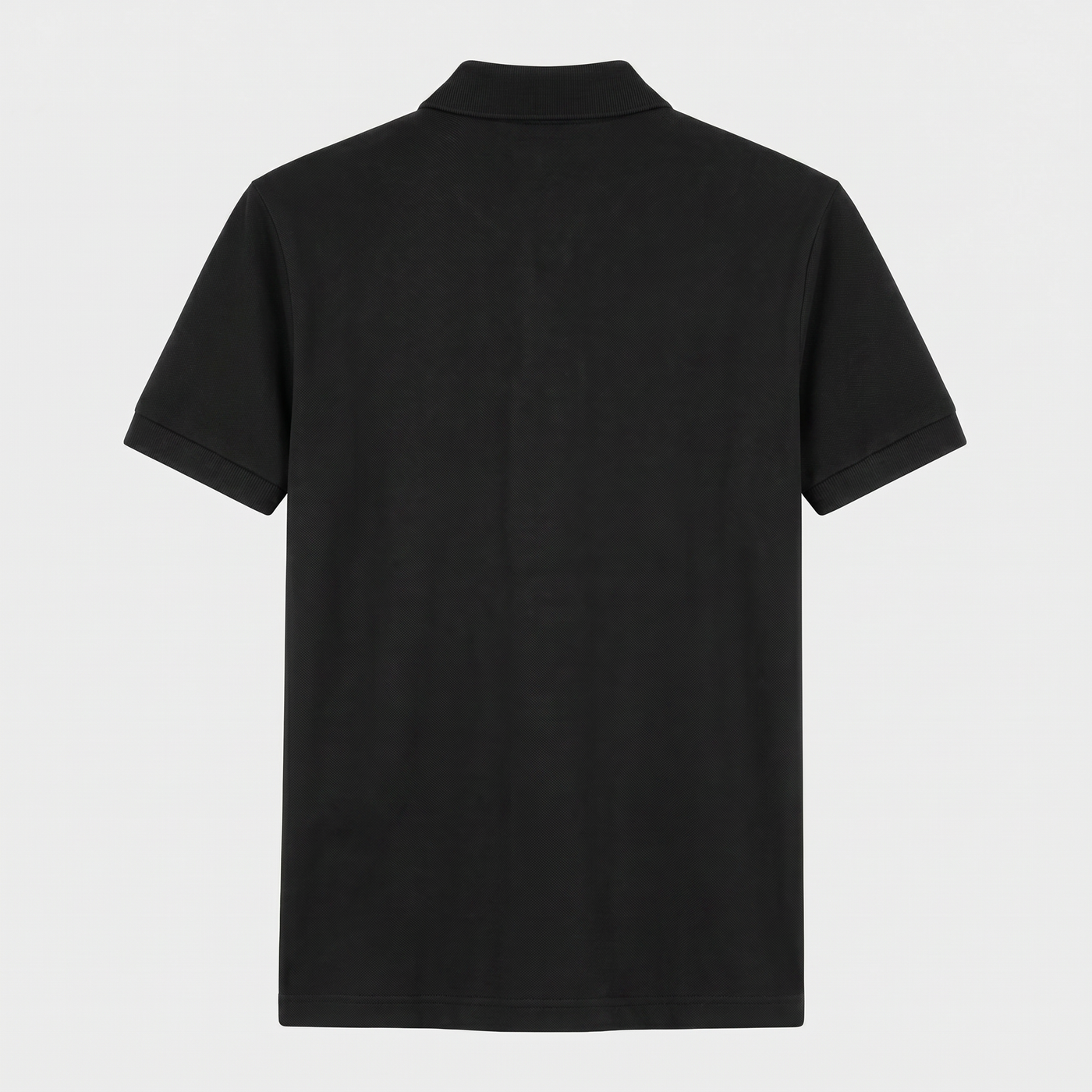 Camiseta 38032 Tipo Polo Negra  Para Hombre