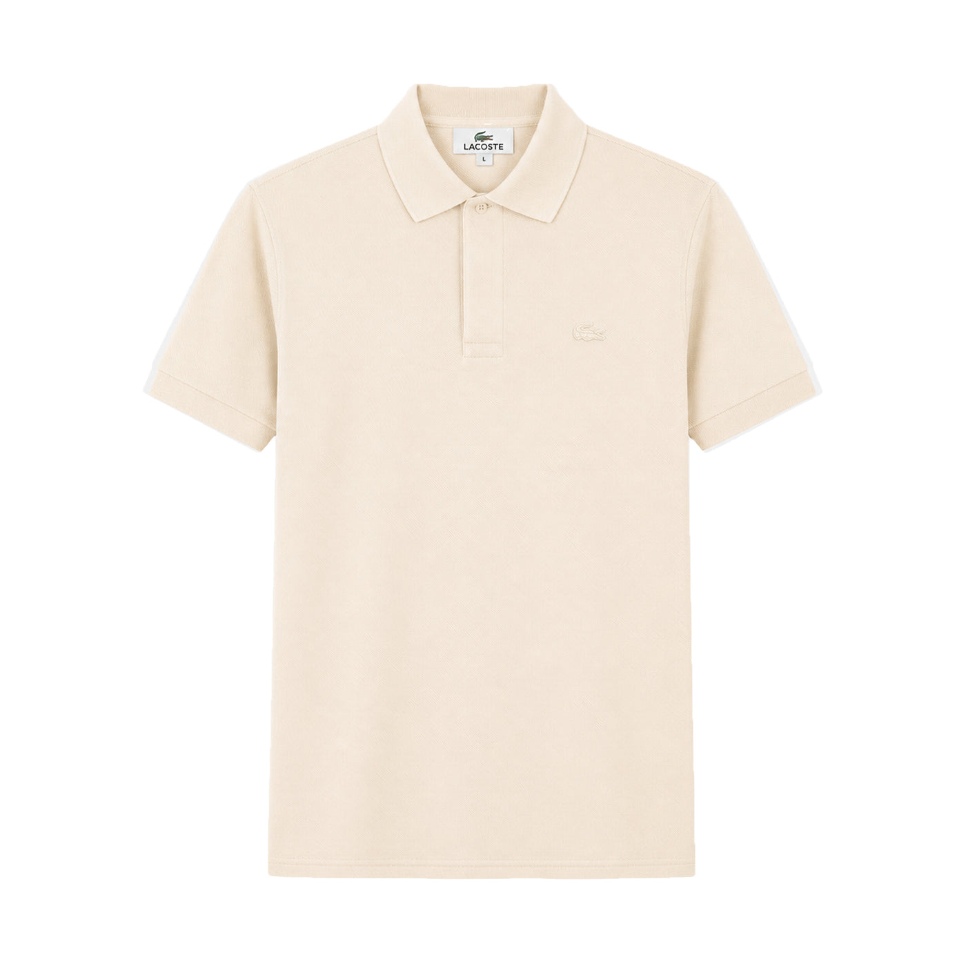 Camiseta 38032 Tipo Polo Crema Para Hombre