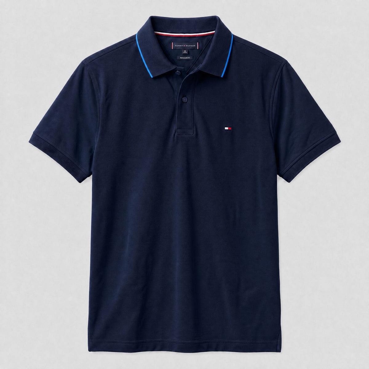 Camiseta 185043 Tipo Polo Azul Oscuro para hombre