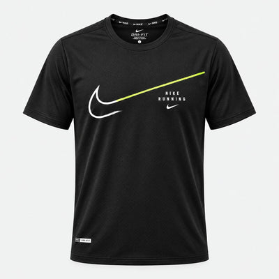 Camiseta Deportiva CAM14 Negra Para Hombre