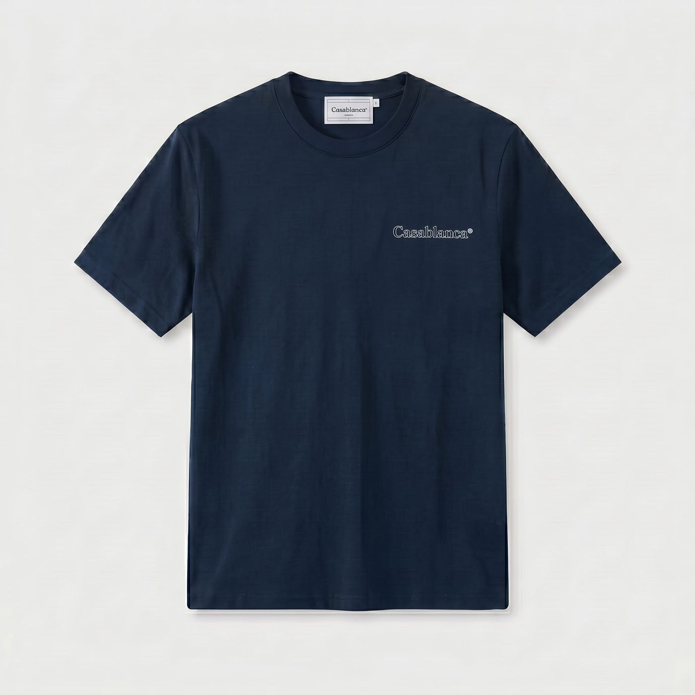 Camiseta 66786 Basica Azul Oscuro para hombre
