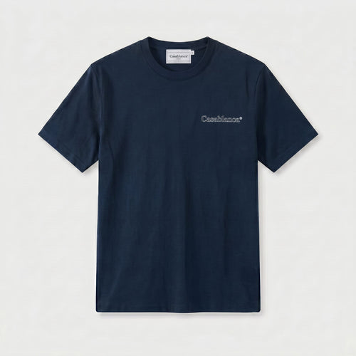 Camiseta 66786 Básica Azul Oscuro Para Hombre