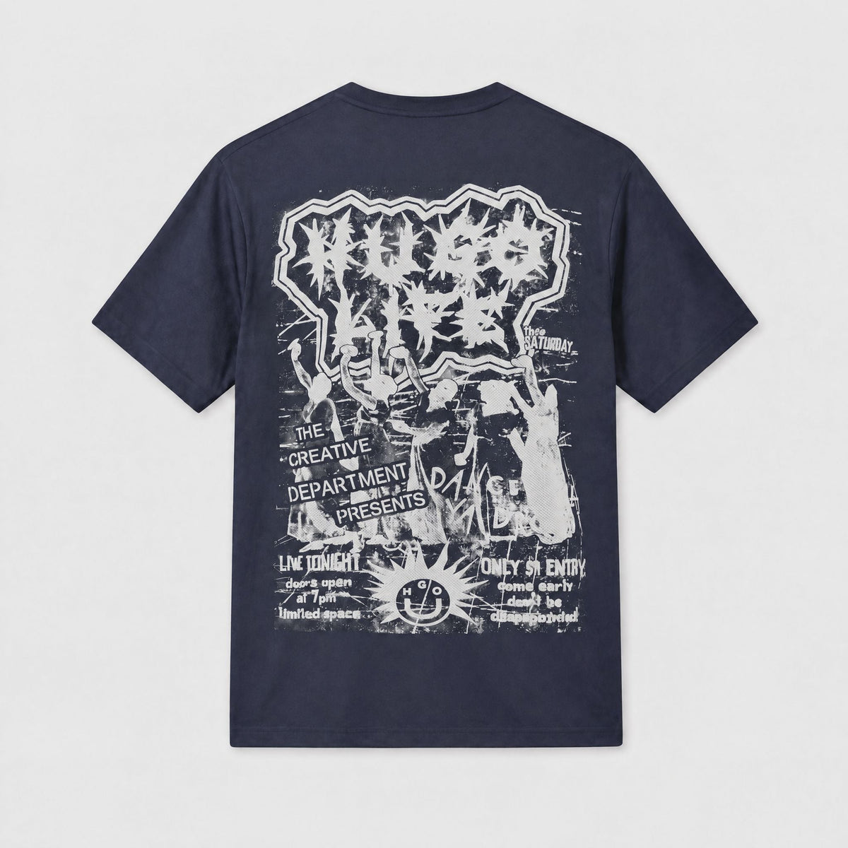 Camiseta 921039 Basica Azul Oscuro para hombre
